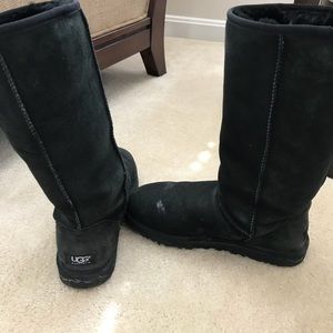 Tall black uggs!